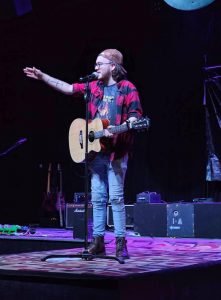 Michael Powers performing at Brantstock music festival 2025