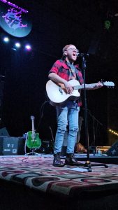 Michael Powers performing at Brantstock music festival 2025