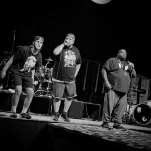 Big Rev & Kobe J performing at Brantstock in Huntington, AR