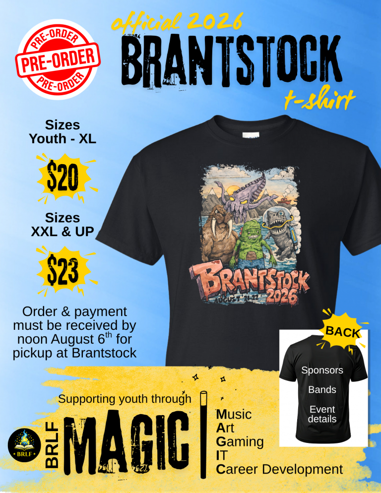 Brantstock 2026 t-shirt